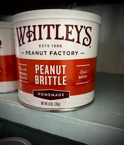 Whitley's Homeade Peanut Brittle - 10oz