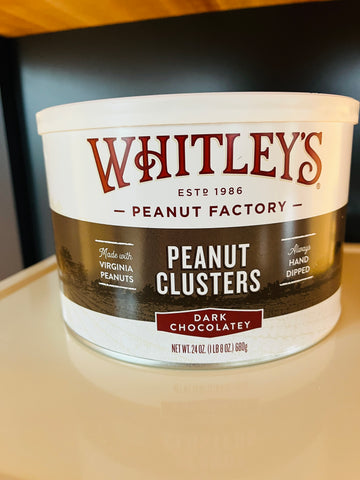 Whitley's Dark Chocolatey Peanut Clusters