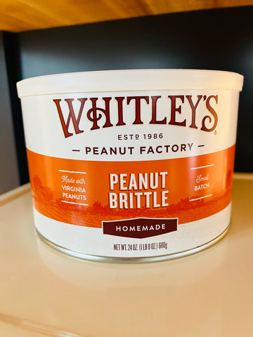 Whitley's Homemade Peanut Brittle - 24oz